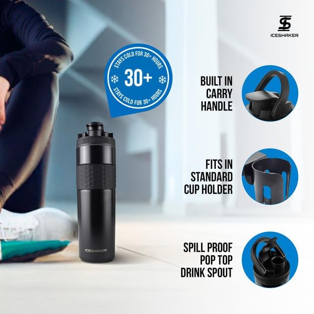 ICE SHAKER 20oz Skinny Shaker (stainless) - Image 4