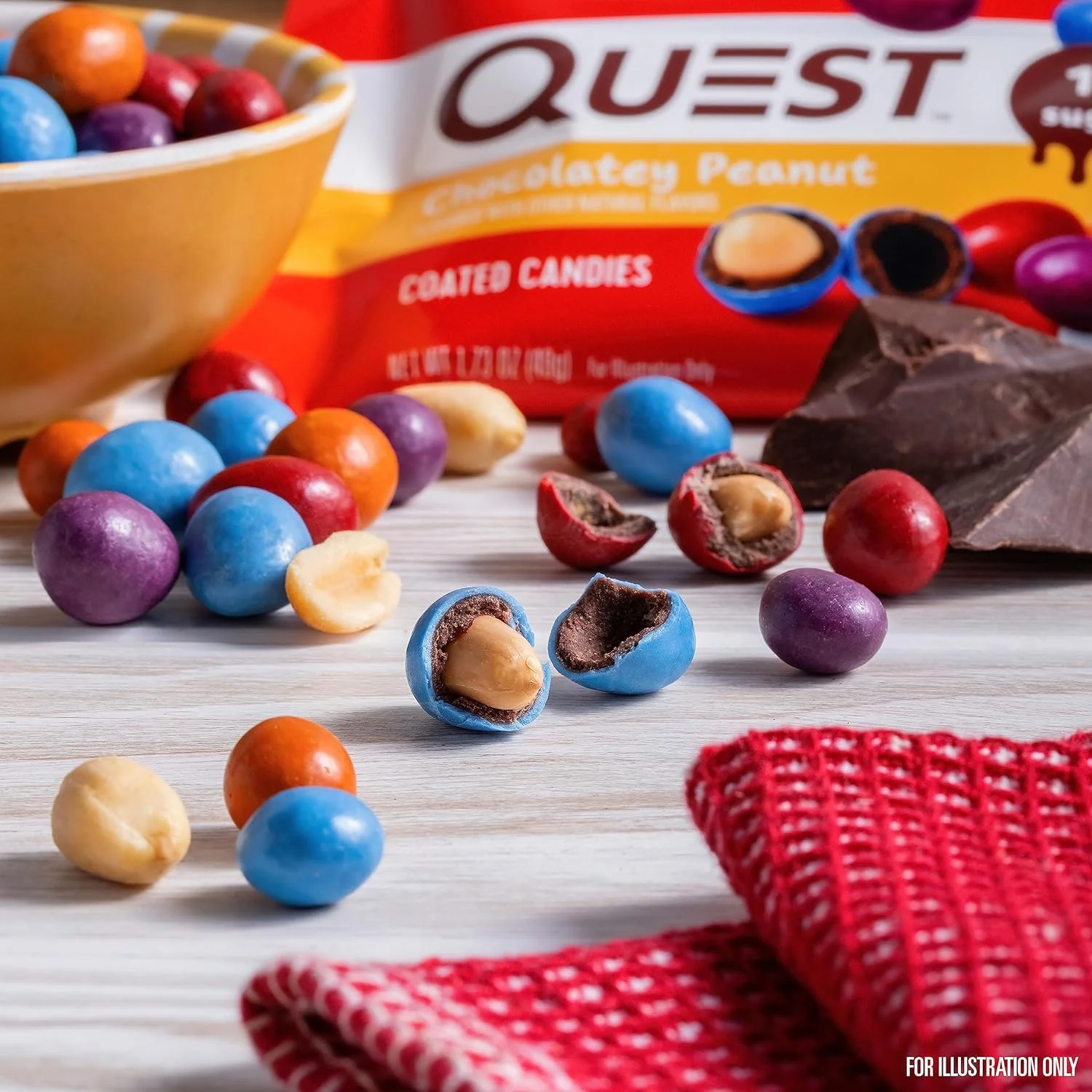 Quest Nutrition Keto Coated Candies "M&Ms" (1 pack) - Image 10