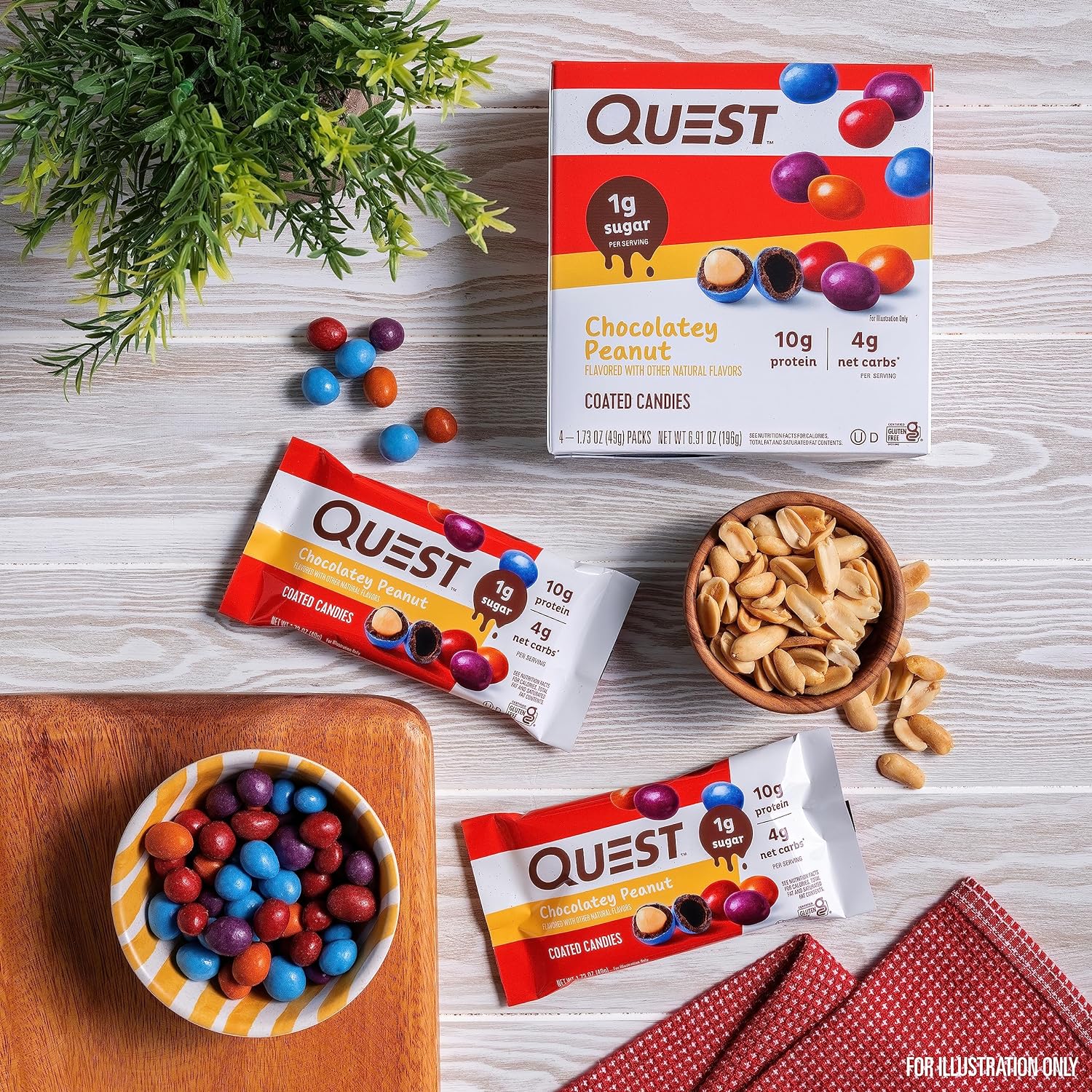 Quest Nutrition Keto Coated Candies "M&Ms" (1 pack) - Image 13